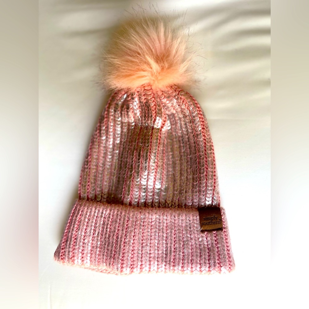 Simply southern shimmer beanie